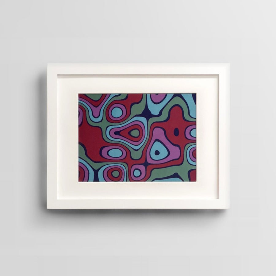 Wallie 10-inch — Square White frame