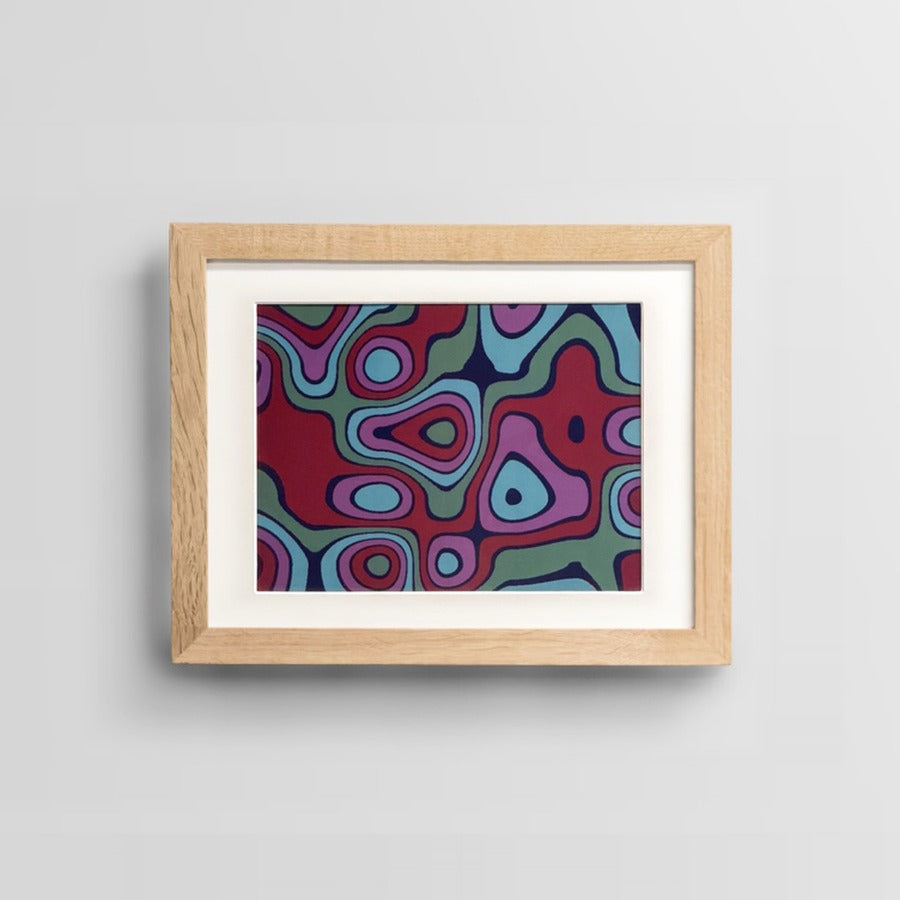 Wallie 10-inch — Square White Oak frame